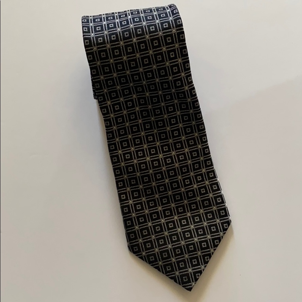 CANALI PRINTED SILK TIE